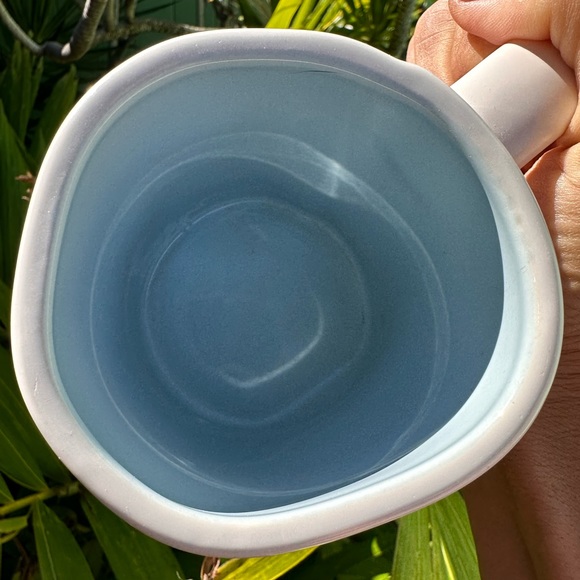 702. Rae Dunn ROBIN'S EGG Mug Blue inside - 16 oz - Ceramic NWOT - Picture 4 of 4